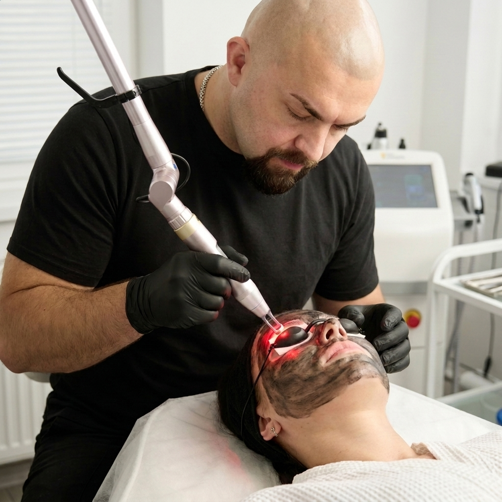 Carbon facial at LaserPerfection